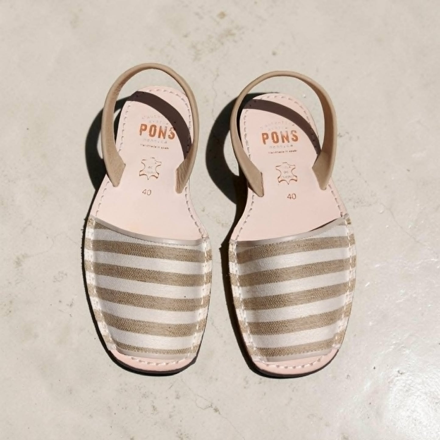 Rayas Beige