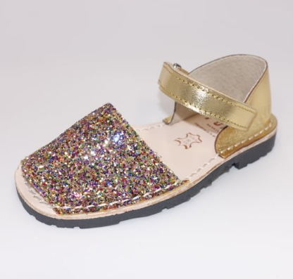 Glitter Multi Velcro