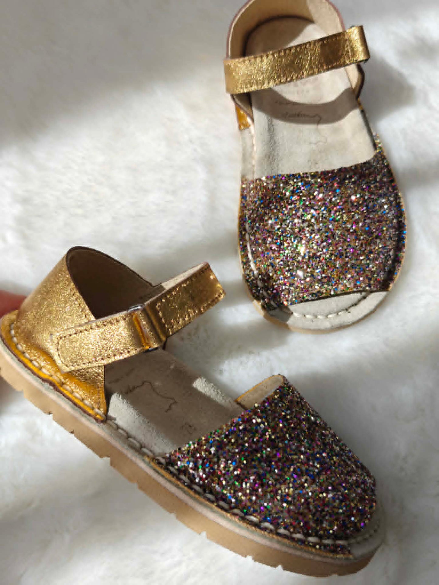 Ergonomic Glitter Multi Velcro