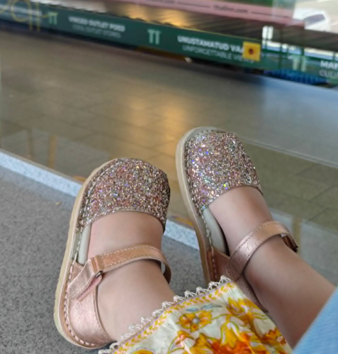 Ergonomic Glitter Happiness7 Velcro