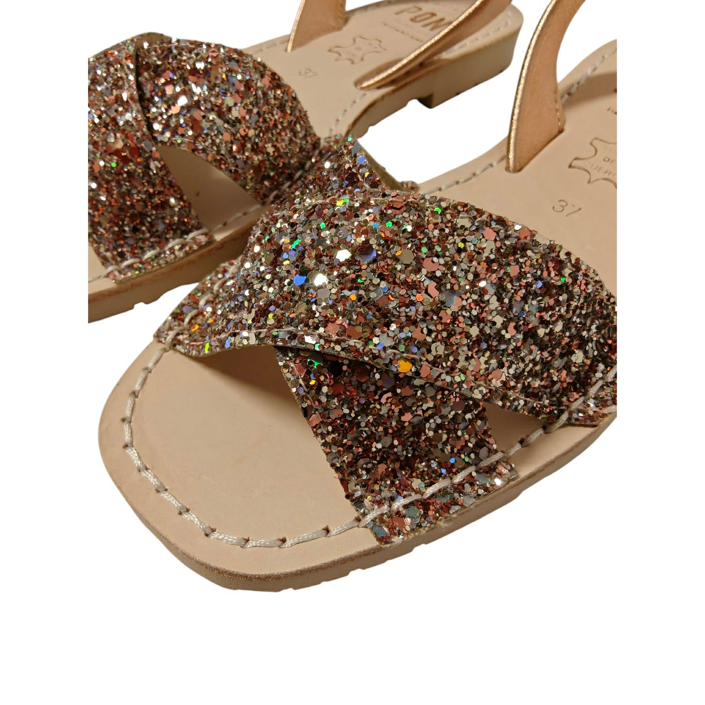 Glitter Happiness Peeptoe