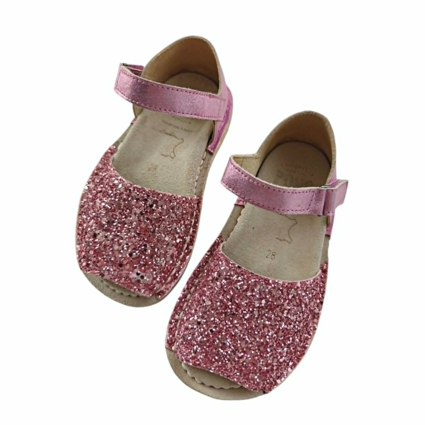 Ergonomic Glitter Coral