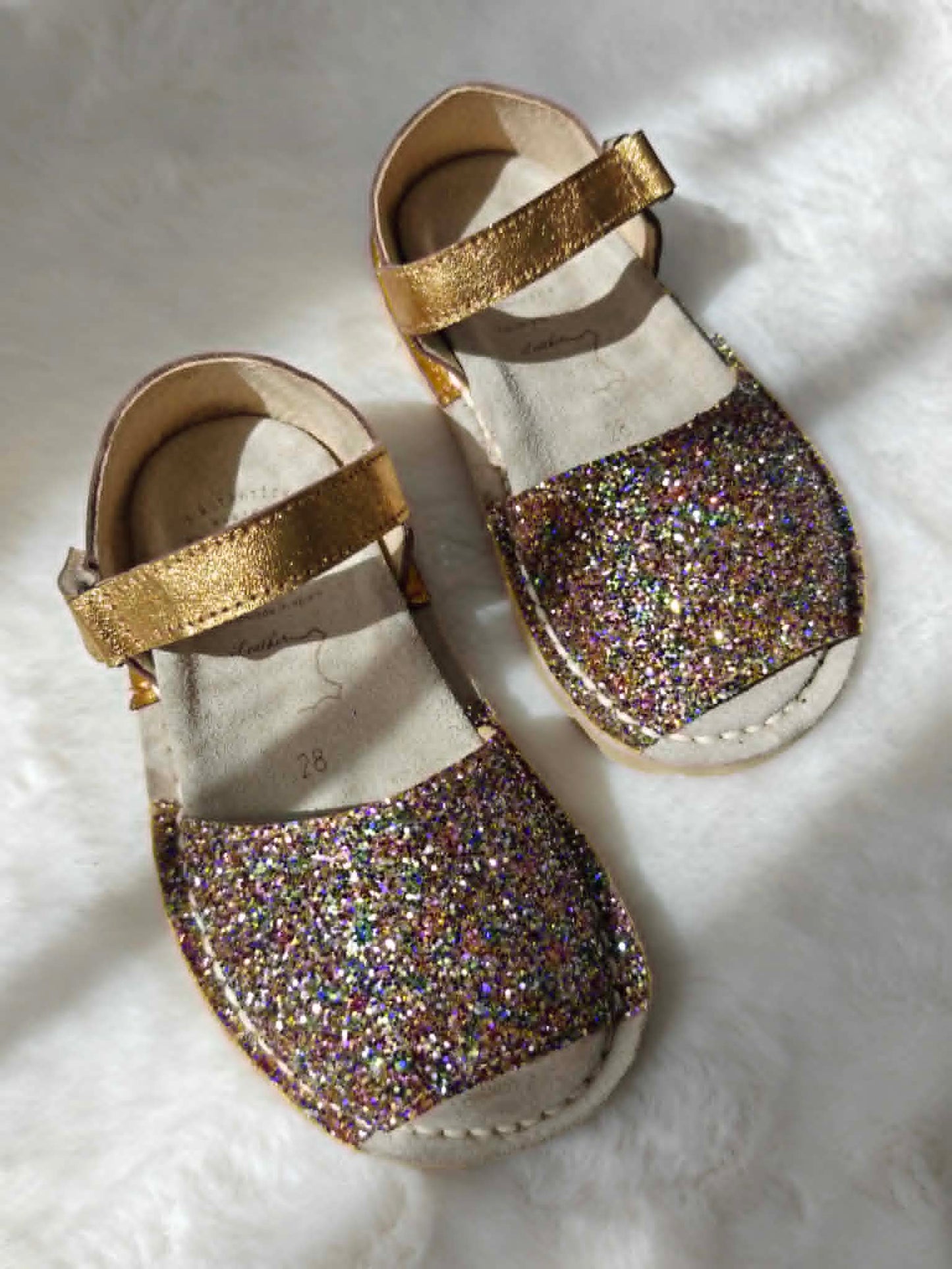 Ergonomic Glitter Multi Velcro